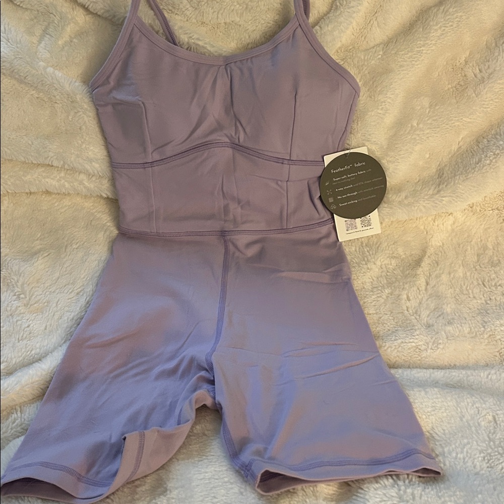 Lavender Sleeveless Bodysuit